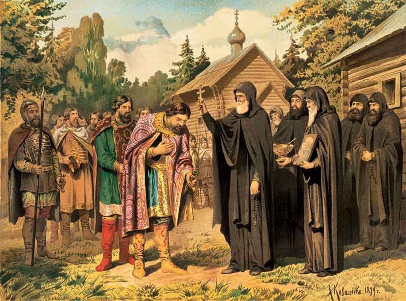 Преподобный Сергий сыграл значительную роль в становлении русской государственности