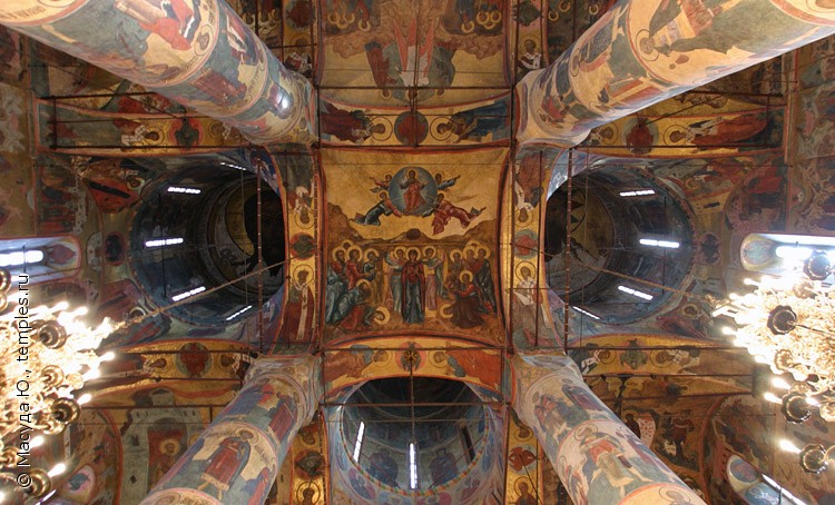 Строительство Успенского собора в Москве